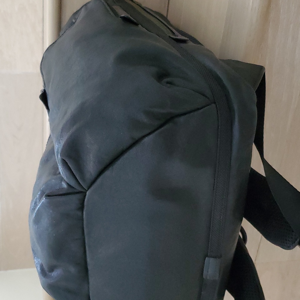 Rare Collectable: Tumi Alpha Bravo Knox Genuine Leather Backpack in Black Pole - Picture 13 of 15